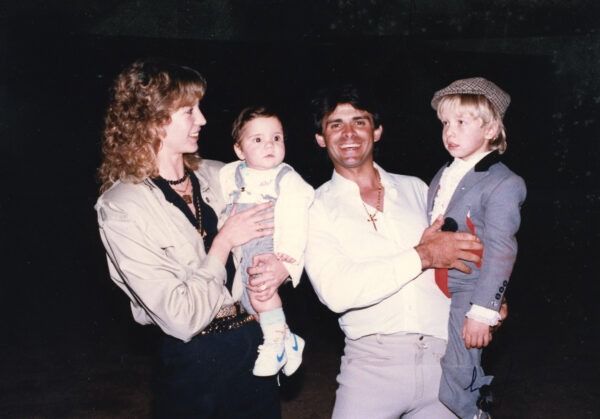 Helena Nabeiro e Joaquim Tenório “Bastinhas” com Ivan Nabeiro e Marcos Nabeiro Tenório.