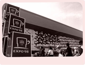 O café oficial da Expo’98
